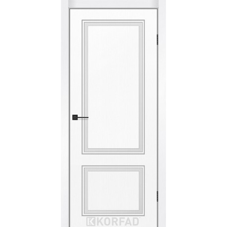 Дверне полотно Korfad Ex.  LORETTO 800 х 2000, Біла емаль