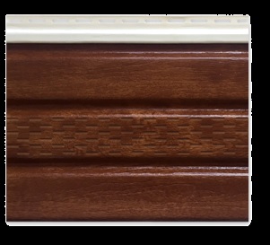 Софіт Альта панель коньячний горіх без перфорації Т-19 (230*3000) (0,69 кв.м/шт.) (10 шт./уп)