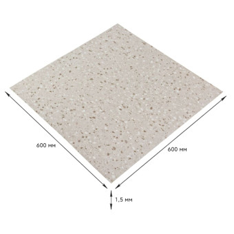 СВП-1587 Самоклеящаяся LVT плитка 600*600*1.5mm Мат (D) SW-00001587