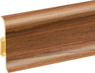 Плінтус Premium Cezar Матовий №131 Горіх Африканський (59*22*2500)
