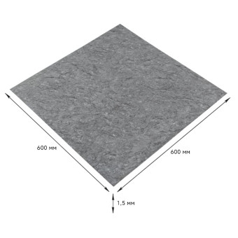 СВП-1594 Самоклеящаяся LVT плитка 600*600*1.5mm Мат (D) SW-00001594