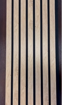 Панель Acoustic Rack ТМ Flloor Decor (290*2750*18мм) Дуб гірський світлий екошпон 4шт/уп) (шт)