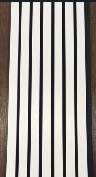 Панно з декоративних ламелей ТМ Flloor Decor (40х16х2750мм) ясен перламутровий (6 шт.)