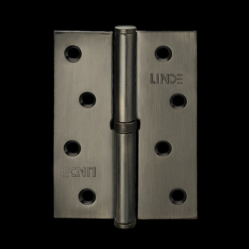 Петля Linde H - 100 R MA (100*75*2,5мм) правая матовый антрацит (1 петля в уп)