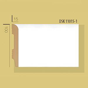 Плинтус Grant Deco DSK 10030-1 белый 100*15*2400мм (20шт/уп)