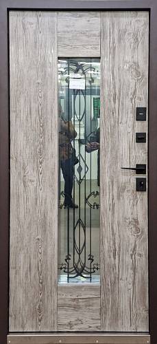 Вхідні двері Fort Knox Craft Thermo Met Oak golden/Met Bile wood street