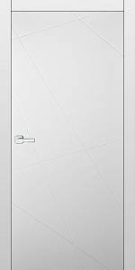 Двери  межкомнатные FDC (QD)модель Prime/P1(тип 3) (эмаль белый 9003) 800*2000