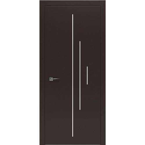 Дверь Родос Prima 3V1 RAL 8014 (800*2000) окрашенная, глухая