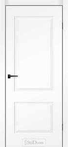 Дверне полотно Grazia StilDoors Белая эмаль (800*2000) ПВХ, глухое