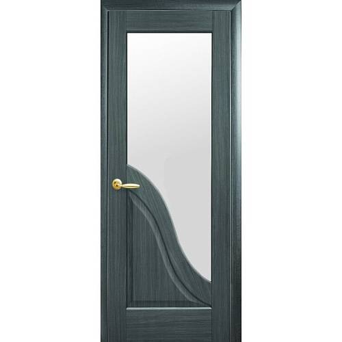 Дверне полотно Новий стиль Амата grey (800*2000) ПВХ De Luxe рис. Р2