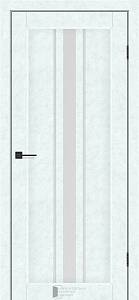 Дверне полотно КДФ Lacrima (800 х 2000, Бетон Білий, Сатин білий)