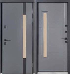 Двері Вхідні Булат Cottage Kale 705/431 Metalic Antracity/Антрацит сірий 950права СЧ
