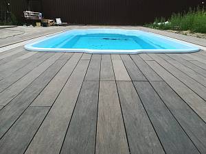 Терасна дошка Multicolor (120x19x3000мм) Wenge (1шт/0,36 кв.м.)