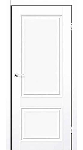 Дверне полотно Carolina StilDoors Белый мат (полипропилен) (800*2000) ПВХ, глухое