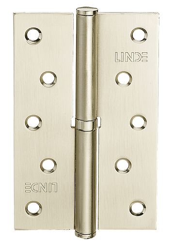 Петля MVM H - 120 R SN (125*75*2,5мм) правая матовый никель (1 петля в уп)
