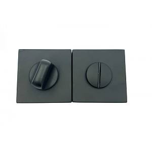 Фиксатор Trion квадратный  WC (FTE49+11#knob) Black