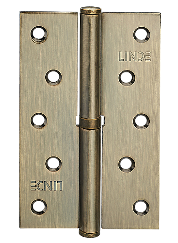Петля MVM H - 120 R AB (125 * 75 * 2,5 мм) права стара бронза