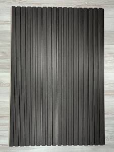 Панно из декоративных реек  ТМ Flloor Decor (40х16х2750мм) венге (кмпл 6шт)