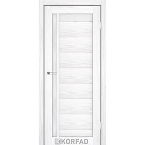 Двери Korfad Florence FL-06 РР белая мадрина 800*2000 сатин белый