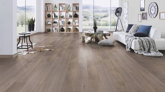 Ламинат Krono Original Super Natural Classic 4V К268 Дуб Вольфсбек 32/8 (0,2467кв.м/шт) LW