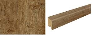 Панно из декоративных реек  ТМ Flloor Decor (40х16х2750мм) дуб горный светлый (кмпл 6шт)