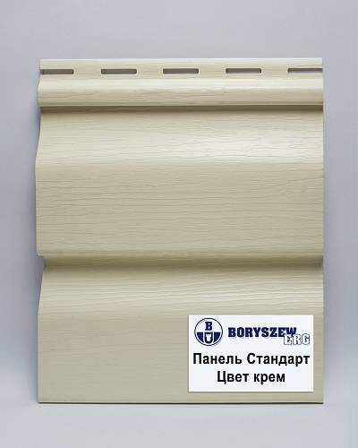 250-К Сайдинг Boryszew Стандарт (203 * 3810мм) кремовий (24шт/уп)